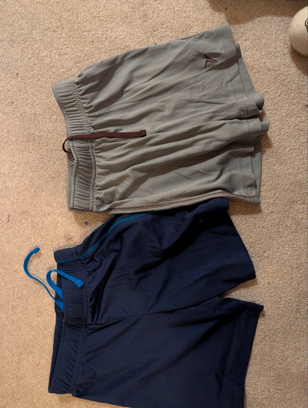 Old Navy Active Boys' XS Navy and Gray Pull-On Active Shorts